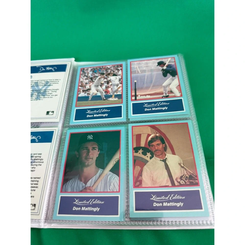 1988 The Don Mattingly Story Limited Edition Card Set & Talking Record Yankees